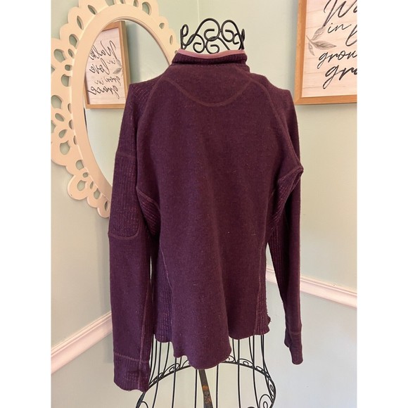 Mountain Hardwear Sarafin Cardigan Sweater Jacket Womens M Medium Wool Blend - Picture 2 of 6